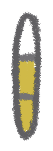 Half-drained yellow patience bar icon