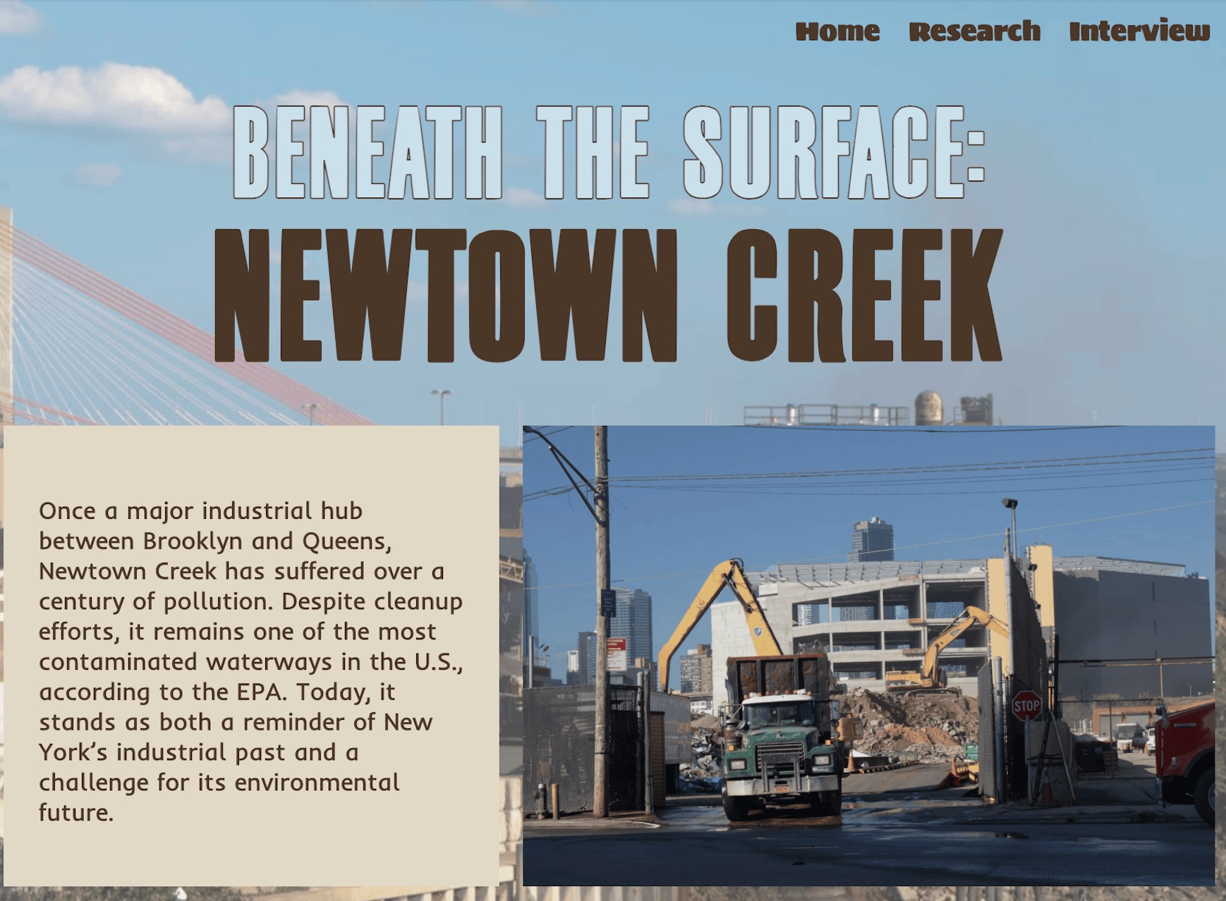 Newtown Creek project preview