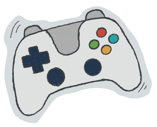 Game controller sticker