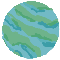 Destination planet illustration