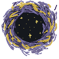 Teleportation hole obstacle illustration